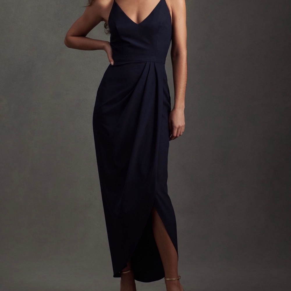 Bhldn Navy Bridesmaid Dress (US Size 12)
